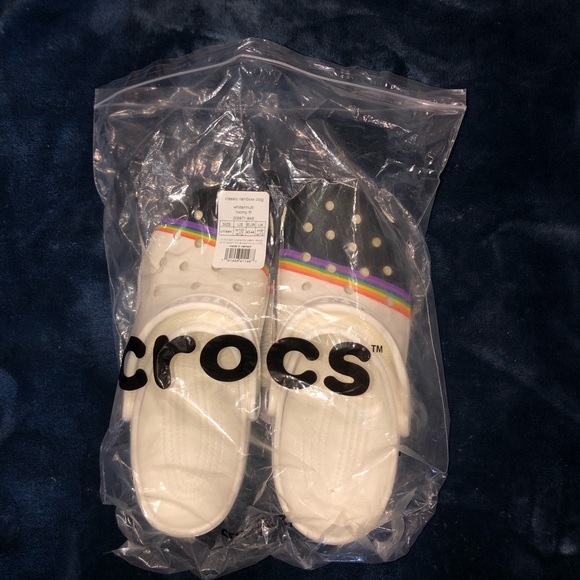 CROCS Shoes - Classic Rainbow Crocs